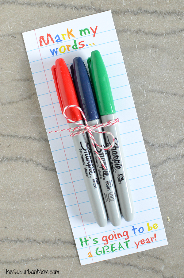 Sharpie Teacher s Gift Printable