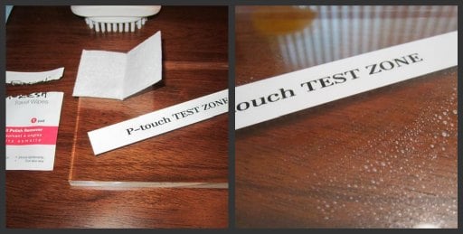 Brother P-Touch Test Challenge