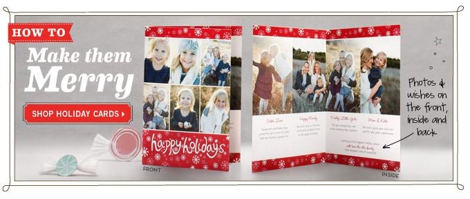 Shutterfly Holiday Cards