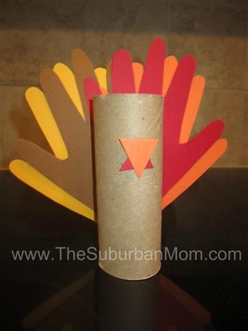 Thanksgiving Turkey Hand Print Craft