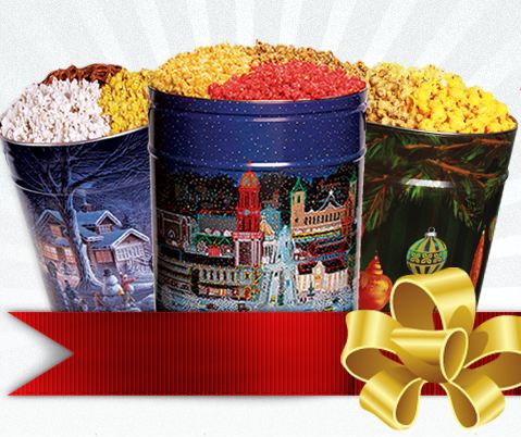 Topsy Popcorn Tin