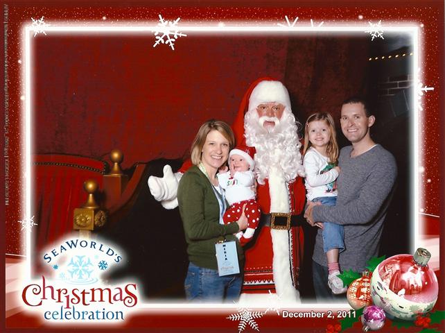 Santa @ SeaWorld