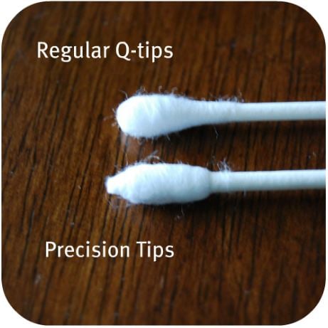 Q-tips vs Precision Tips