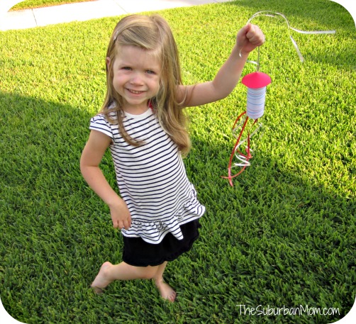 Kids Craft 4th of July Rocket