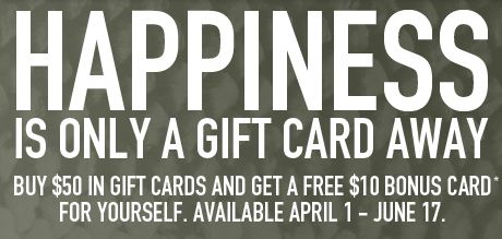 Bonefish Grill Free $10 