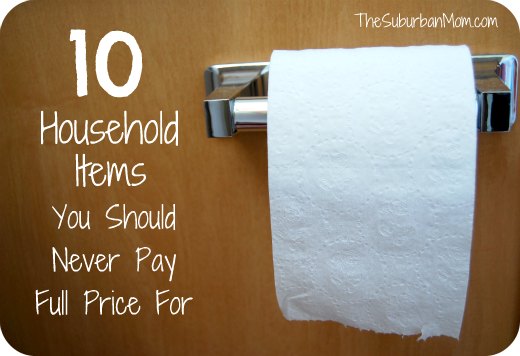 10 Household Items You Should Never Pay Full Price For