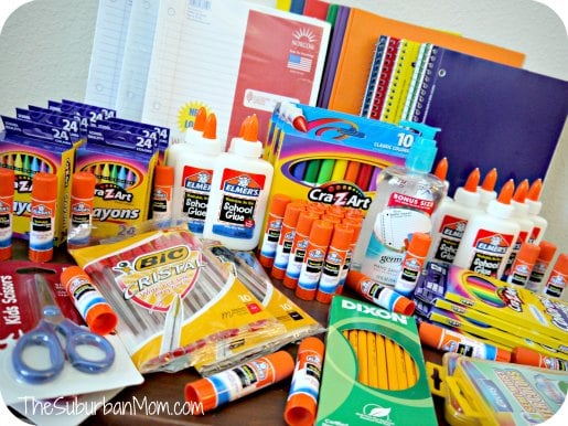 Back to School Supplies