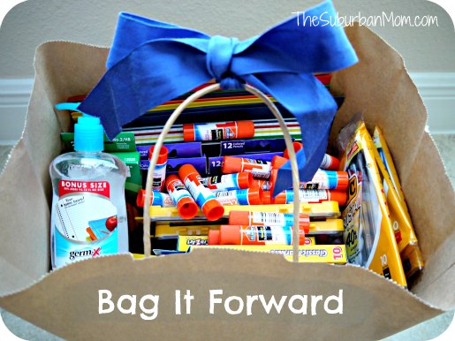 Bag it Forward Back to School Elmers