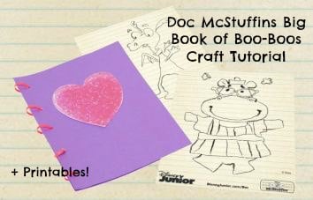 Doc McStuffins Big Book of Boo-Books Disney Junior Craft