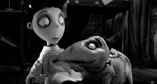 Frankenweenie Sparky Victor Disney Tim Burton