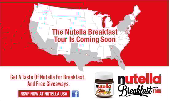 Nutella Breakfast Tour Orlando