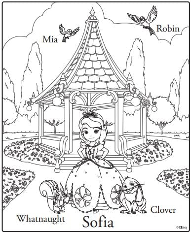 Sofia The First Premiere Party Ideas Coloring Sheets Sofia The First Premiere Party Ideas Coloring Sheets