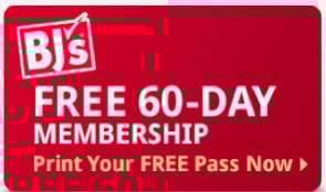 BJs 60-day free membership trial