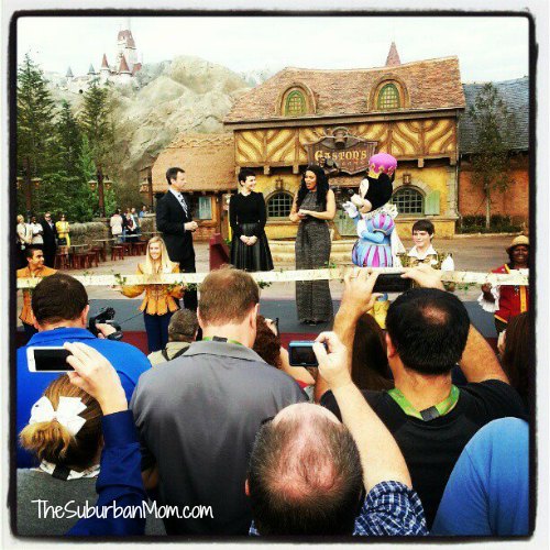 Disney #NewFantasyLand Ribbon Cutting Ginnfer Goodwin Jordan Sparks