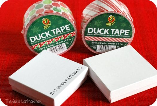 Duck Duct Tape Christmas Craft
