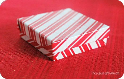 Duck Duct Tape Gift Box Christmas Craft
