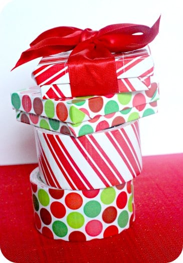 Duct Tape Gift Card Box 