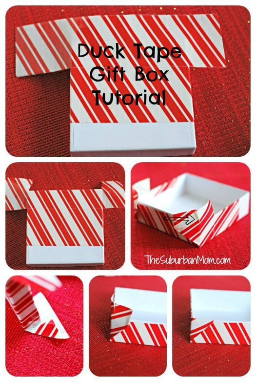 Duck Duct Tape Gift Box Tutorial