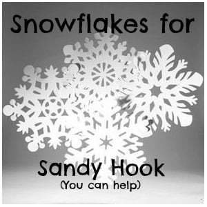 Snowflakes for Sandy Hook