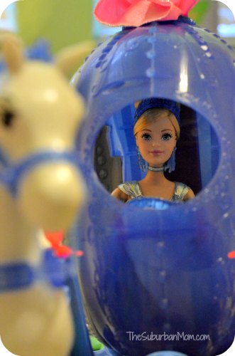 Disney Princess Cinderella Transforming Pumpkin Carriage Doll