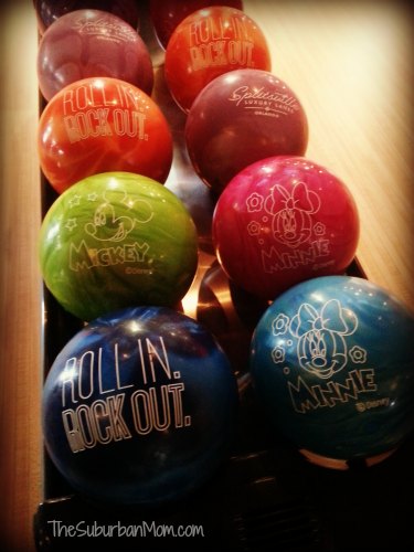 Splitsville Downtown Disney West Side Mickey Bowling Balls