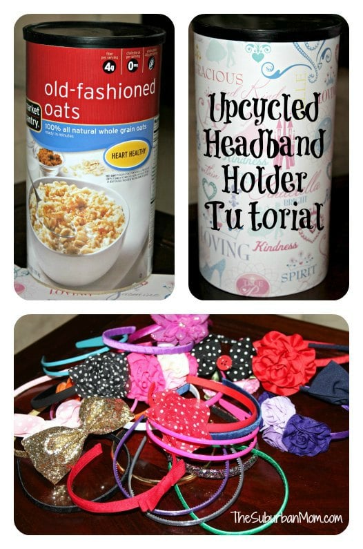 Upcycled Headband Holder Tutorial