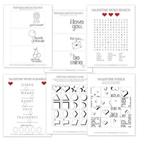 free-valentines-day-printables Kids Activities