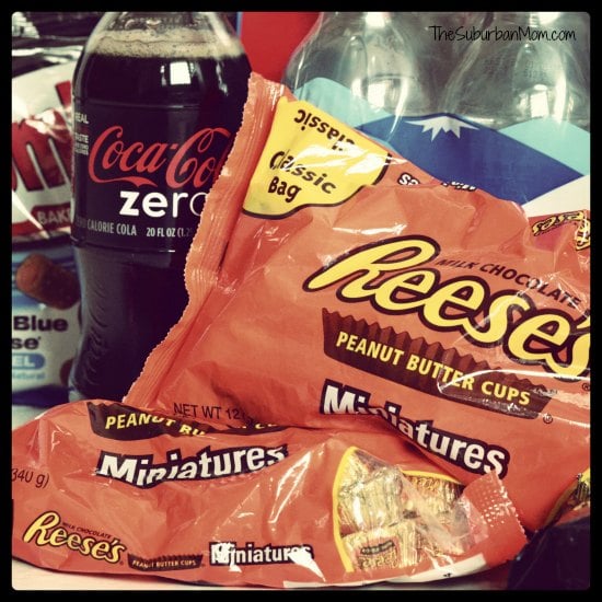 Coke Zero Reese's Pieces #SnackMadness