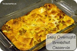 Easy Overnight Breakfast Casserole