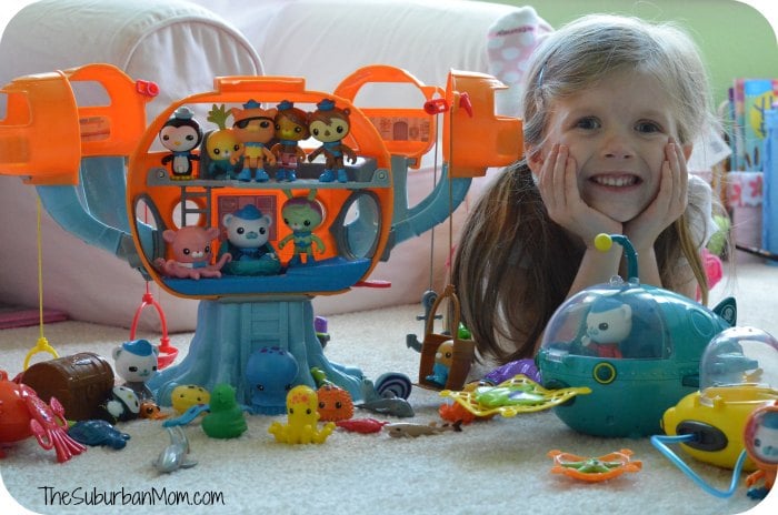 Octonauts Octopod Gup Crew Toys