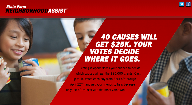 State Farm Neighborhood Assist Grant