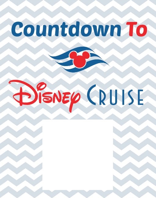 Disney Cruise Countdown Printable Free