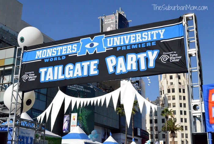 Monsters University Tailgate Party