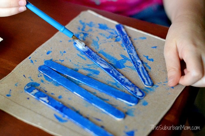 Popsicle Stick Kids Craft