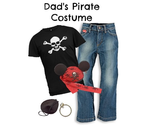 Disney cruise line pirate night themed tutus!