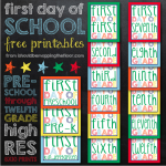 first day of school lunch box notes