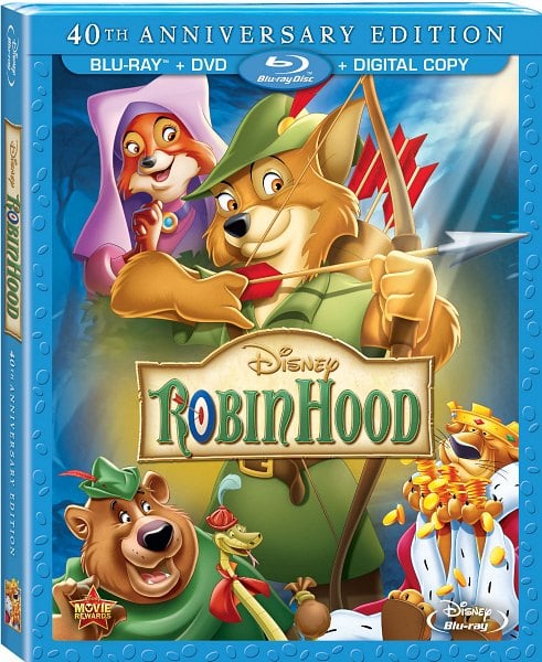 Robin Hood Disney Blu-Ray