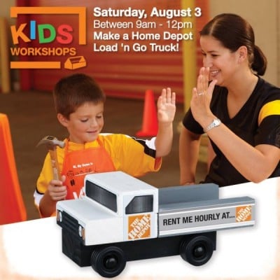 Free Home Depot Kids Workshop This Weekend TheSuburbanMom
