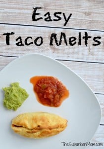 Easy Taco Melts Pillsbury Grands