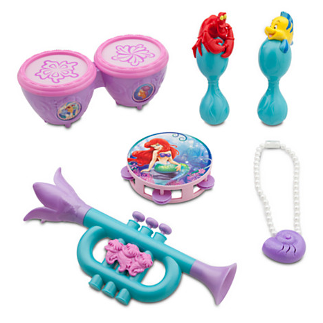 Little Mermaid Singing Shell Necklace