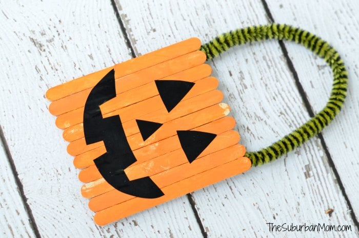 Popsicle Stick Mini Football Goal Craft