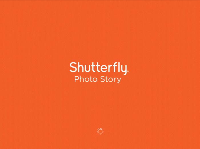 Shutterfly Photo Story iPad App