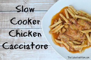 Slow Cooker Chicken Cacciatore Recipe