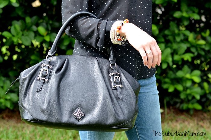 Vera Wang Black Purse Kohls