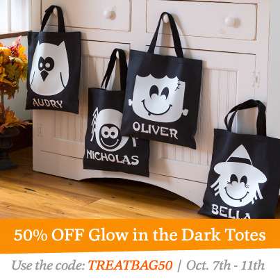 Halloween Glow in the Dark Treat Bag