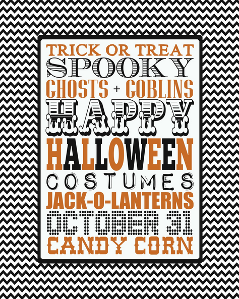 Halloween Printable Art