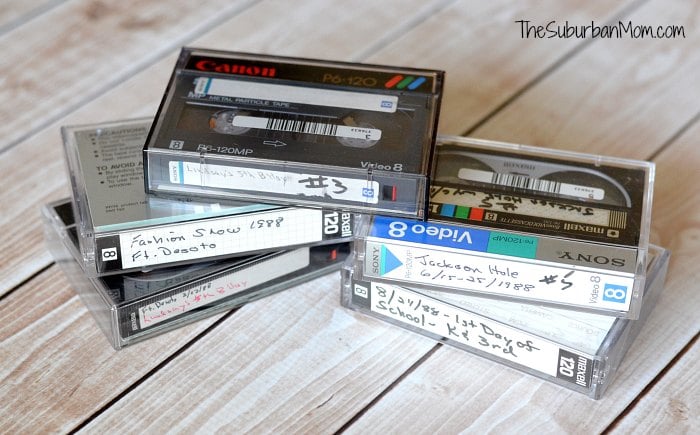 8 mm tapes
