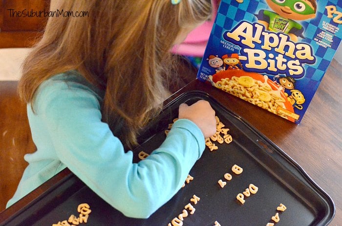 Alpha Bits Letters Spelling