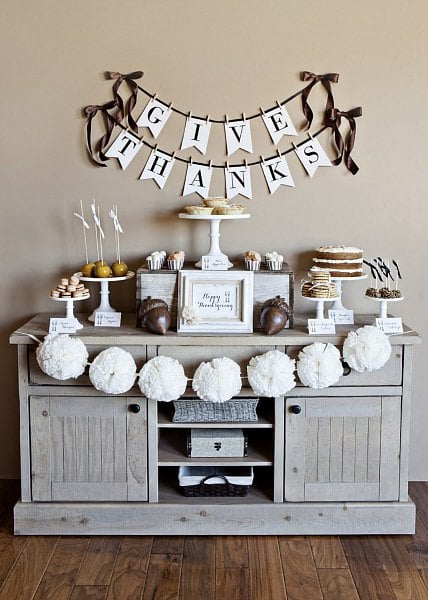 Free Thanksgiving Printable Set