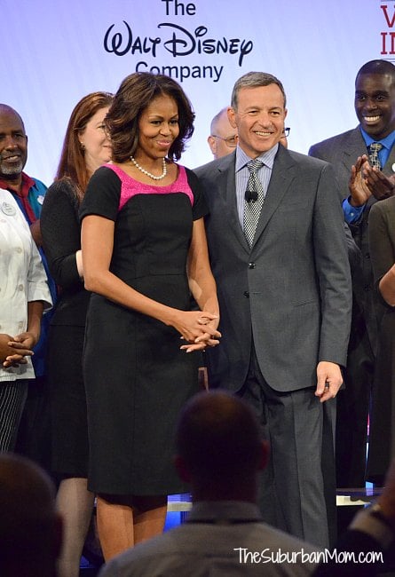 Michelle Obama Bob Iger Disney